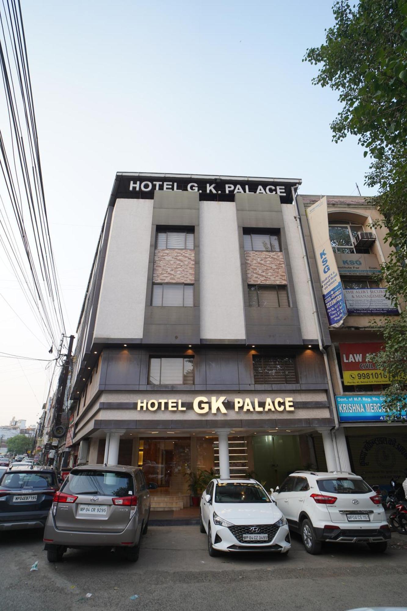 בהופאל Hotel Gk Palace מראה חיצוני תמונה